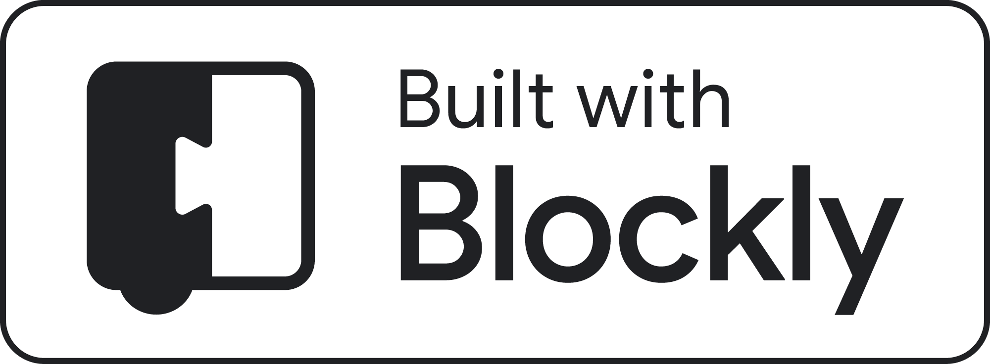 Logo "Conçu avec Blockly"
